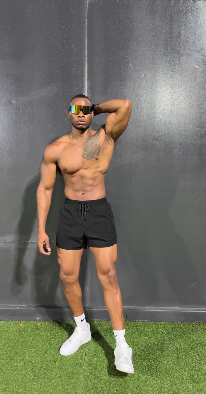 Coach demonstrating the Voughn Fitness standard